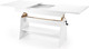 Миниатюра изображения товара Стол-трансформер Halmar Erika 120-160x70 (белый)
