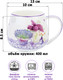 Миниатюра изображения товара Кружка Elan Gallery New Bone China Лаванда / 420337_2 (2шт)