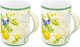 Миниатюра изображения товара Кружка Elan Gallery New Bone China Лимоны / 420651_2 (2шт)