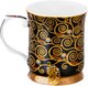 Миниатюра изображения товара Кружка Elan Gallery New Bone China Поцелуй на черном / 420728