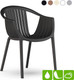 Миниатюра изображения товара Стул пластиковый GreenTerra Escalate (черный)