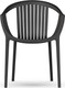 Миниатюра изображения товара Стул пластиковый GreenTerra Escalate (черный)