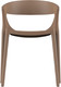 Миниатюра изображения товара Стул пластиковый GreenTerra Evok (капучино)