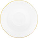 Миниатюра изображения товара Чашка с блюдцем Elan Gallery Белая с золотом / 420743 (New Bone China)