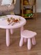 Миниатюра изображения товара Стол детский GreenTerra Tini (розовый)