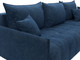 Миниатюра изображения товара Диван угловой Лига Диванов Лига-054 НПБ угол универсальный / 129053 (велюр Brut 11 синий)