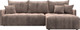 Миниатюра изображения товара Диван угловой Лига Диванов Лига-054 НПБ угол универсальный / 129034 (велюр Tower 05 бежевый)