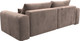 Миниатюра изображения товара Диван угловой Лига Диванов Лига-056 НПБ угол универсальный / 129150 (велюр Tower 05 бежевый)
