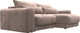 Миниатюра изображения товара Диван угловой Лига Диванов Лига-056 НПБ угол универсальный / 129150 (велюр Tower 05 бежевый)