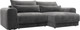 Миниатюра изображения товара Диван угловой Лига Диванов Лига-056 НПБ угол универсальный / 129152 (велюр Tower 10 серый)