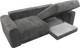 Миниатюра изображения товара Диван угловой Лига Диванов Лига-056 НПБ угол универсальный / 129152 (велюр Tower 10 серый)