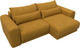 Миниатюра изображения товара Диван угловой Лига Диванов Лига-056 НПБ угол универсальный / 129158 (велюр Brut 10 желтый)