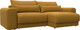 Миниатюра изображения товара Диван угловой Лига Диванов Лига-056 НПБ угол универсальный / 129158 (велюр Brut 10 желтый)