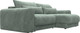 Миниатюра изображения товара Диван угловой Лига Диванов Лига-056 НПБ угол универсальный / 129160 (велюр Brut 08 зеленый)