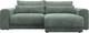 Миниатюра изображения товара Диван угловой Лига Диванов Лига-056 НПБ угол универсальный / 129160 (велюр Brut 08 зеленый)