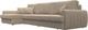 Миниатюра изображения товара Диван угловой Лига Диванов Лига-057 НПБ Лонг угол левый / 129297L (велюр Seven 729 бежевый)