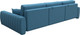 Миниатюра изображения товара Диван угловой Лига Диванов Лига-057 НПБ Лонг угол правый / 129295 (рогожка Амур 10 голубой)