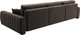 Миниатюра изображения товара Диван угловой Лига Диванов Лига-057 НПБ Лонг угол правый / 129301 (велюр Seven 727 коричневый)