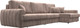 Миниатюра изображения товара Диван угловой Лига Диванов Лига-057 НПБ Лонг угол правый / 129304 (велюр Tower 05 бежевый)