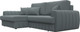 Миниатюра изображения товара Диван угловой Лига Диванов Лига-057 НПБ угол левый / 129265L (рогожка Амур 07 серый)