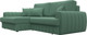 Миниатюра изображения товара Диван угловой Лига Диванов Лига-057 НПБ угол левый / 129267L (рогожка Амур 11 зеленый)