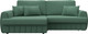 Миниатюра изображения товара Диван угловой Лига Диванов Лига-057 НПБ угол левый / 129267L (рогожка Амур 11 зеленый)