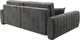 Миниатюра изображения товара Диван угловой Лига Диванов Лига-057 НПБ угол левый / 129277L (велюр Tower 10 серый)