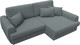 Миниатюра изображения товара Диван угловой Лига Диванов Лига-057 НПБ угол правый / 129265 (рогожка Амур 07 серый)