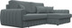 Миниатюра изображения товара Диван угловой Лига Диванов Лига-057 НПБ угол правый / 129265 (рогожка Амур 07 серый)