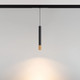 Миниатюра изображения товара Трековый светильник Arlight MAG-SPOT-HANG-25-R30-5W Warm3000 BK-GD 45deg 24V / 034244