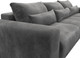 Миниатюра изображения товара Диван угловой Лига Диванов Лига-056 НПБ Лонг угол универсальный / 129166 (велюр Tower 10 серый)