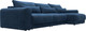 Миниатюра изображения товара Диван угловой Лига Диванов Лига-056 НПБ Лонг угол универсальный / 129175 (велюр Brut 11 синий)