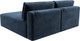 Миниатюра изображения товара Диван угловой Лига Диванов Лига-060 НПБ угол универсальный / 129495 (велюр Tower 13 синий)