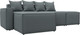 Миниатюра изображения товара Диван угловой Лига Диванов Лига-063 угол левый / 129785L (рогожка Амур 07 серый)