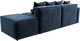Миниатюра изображения товара Диван угловой Лига Диванов Лига-063 угол левый / 129794L (велюр Tower 13 синий)