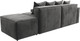 Миниатюра изображения товара Диван угловой Лига Диванов Лига-063 угол левый / 129795L (велюр Tower 10 серый)