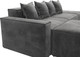 Миниатюра изображения товара Диван угловой Лига Диванов Лига-063 угол левый / 129795L (велюр Tower 10 серый)