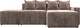 Миниатюра изображения товара Диван угловой Лига Диванов Лига-063 угол правый / 129793 (велюр Tower 05 бежевый)