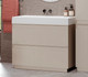 Миниатюра изображения товара Тумба под умывальник Belux Базель Н 90-02 (180, светлый миндаль матовый)