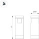 Миниатюра изображения товара Трековый светильник Arlight ART-APRIORI-SPOT-R40-8W Day4000 GD 36deg / 044908