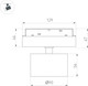 Миниатюра изображения товара Трековый светильник Arlight MAG-ORIENT-RONDO-R90-9W Day4000-MIX WH 110deg / 048349