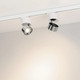 Миниатюра изображения товара Трековый светильник Arlight SP-PLURIO-TRACK-4TR-R77-9W Day4000 WH-CHR 36deg / 038104