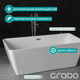 Миниатюра изображения товара Ванна акриловая Grado GD-8116-170