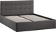Миниатюра изображения товара Двуспальная кровать ТриЯ Джоли Универсальная Тип 1 140x200 (велюр Графит)