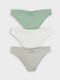 Миниатюра изображения товара Комплект женских трусов Mark Formelle 412575-3 (р.94, зеленый минерал)