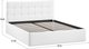 Миниатюра изображения товара Двуспальная кровать ТриЯ Джоли Универсальная Тип 1 180x200 (экокожа Polo white)