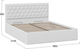 Миниатюра изображения товара Двуспальная кровать ТриЯ Порто Универсальная 180x200 (экокожа белая Polo)