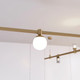 Миниатюра изображения товара Трековый светильник Arlight ART-APRIORI-SFERO-R120-5W Warm3000 GD 350deg / 039289