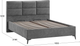 Миниатюра изображения товара Каркас кровати ТриЯ Делана Тип 1 с подъемным механизмом 160x200 (велюр Brut Grey 16)