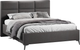 Миниатюра изображения товара Каркас кровати ТриЯ Делана Тип 1 с подъемным механизмом 160x200 (велюр Графит)